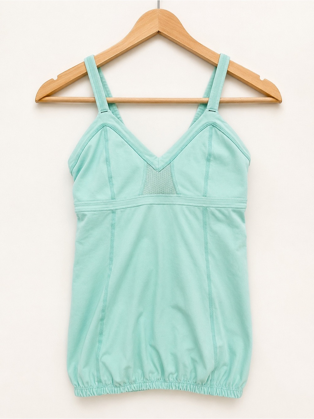 Lululemon Aqua Built In Bra Running Yoga Tank Top Size 4